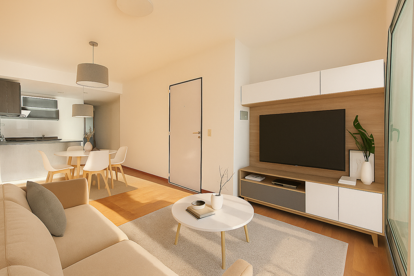 Alquiler Departamento Semipiso Belgrano 2 ambientes Balcon Amenities