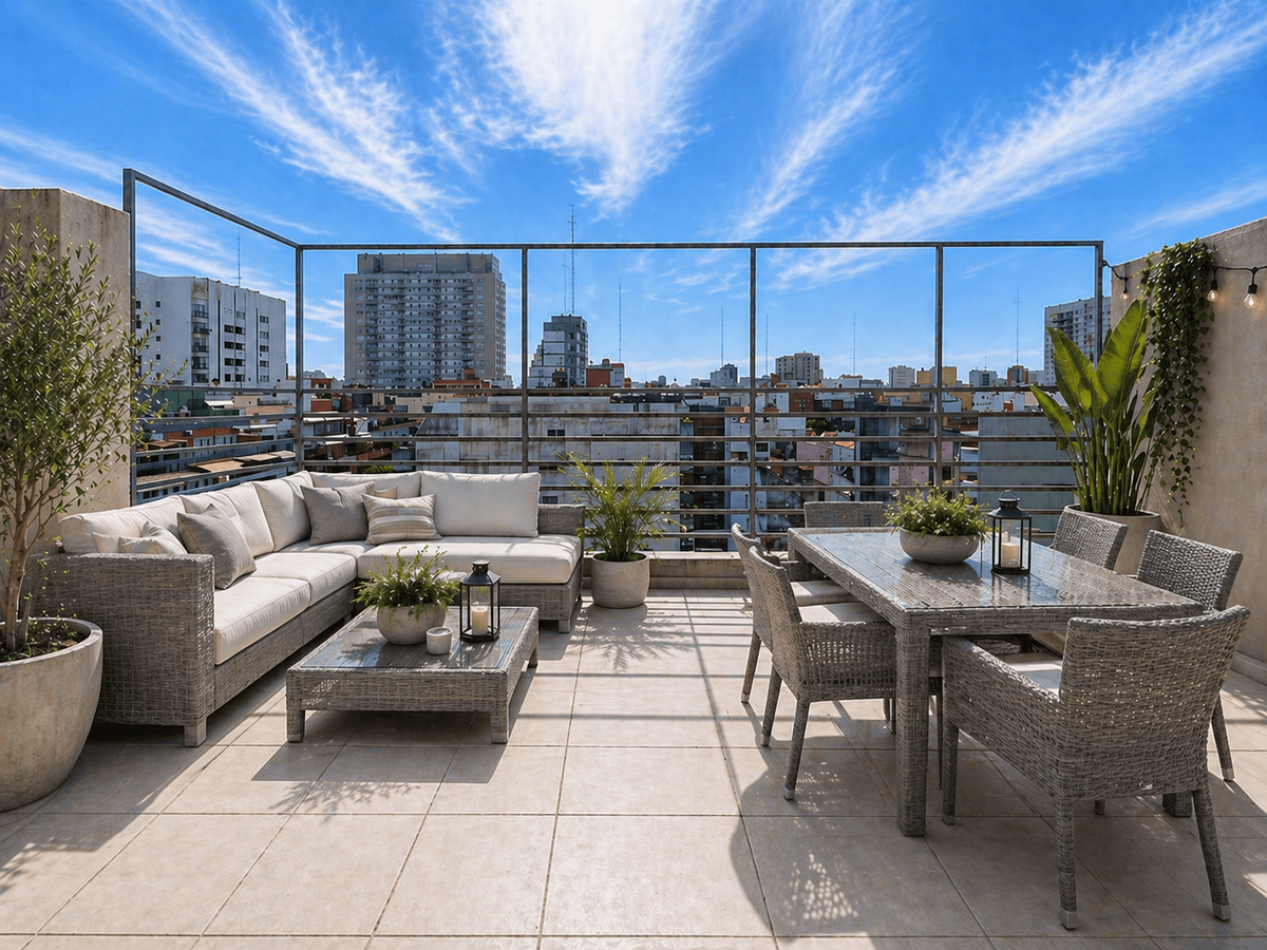 Semipiso con Super Balcon Terraza - Suite con Vestidor + Balcon - Toilette