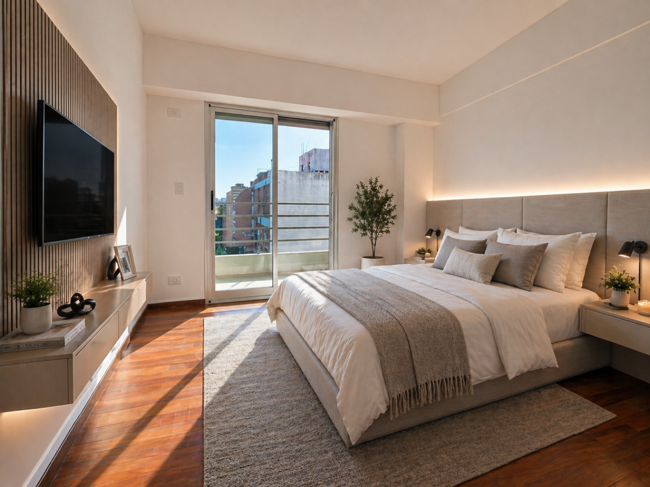 Semipiso con Super Balcon Terraza - Suite con Vestidor + Balcon - Toilette