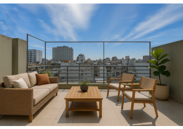 Semipiso con Super Balcon Terraza - Suite con Vestidor + Balcon - Toilette