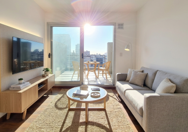Semipiso con Balcon Aterrazado + Dormitorio con Segundo Balcon