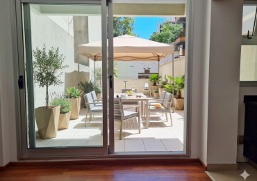 Monambiente con Super Patio - Portero Visor - Bajas expensas